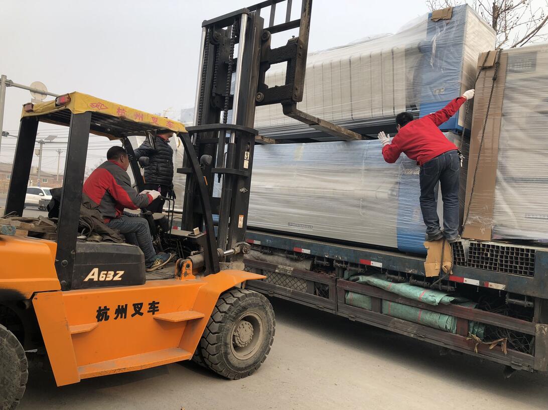 保定洗衣廠洗衣房設備昨日送貨完畢